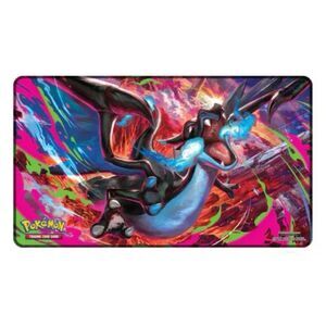 Pokemon Phantasmal Flames Charizard MEGA X UPC Play Mat Rubber Playmat